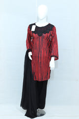 Stitched Printed Lawn Dress With Shalwar (2PC/3PC)