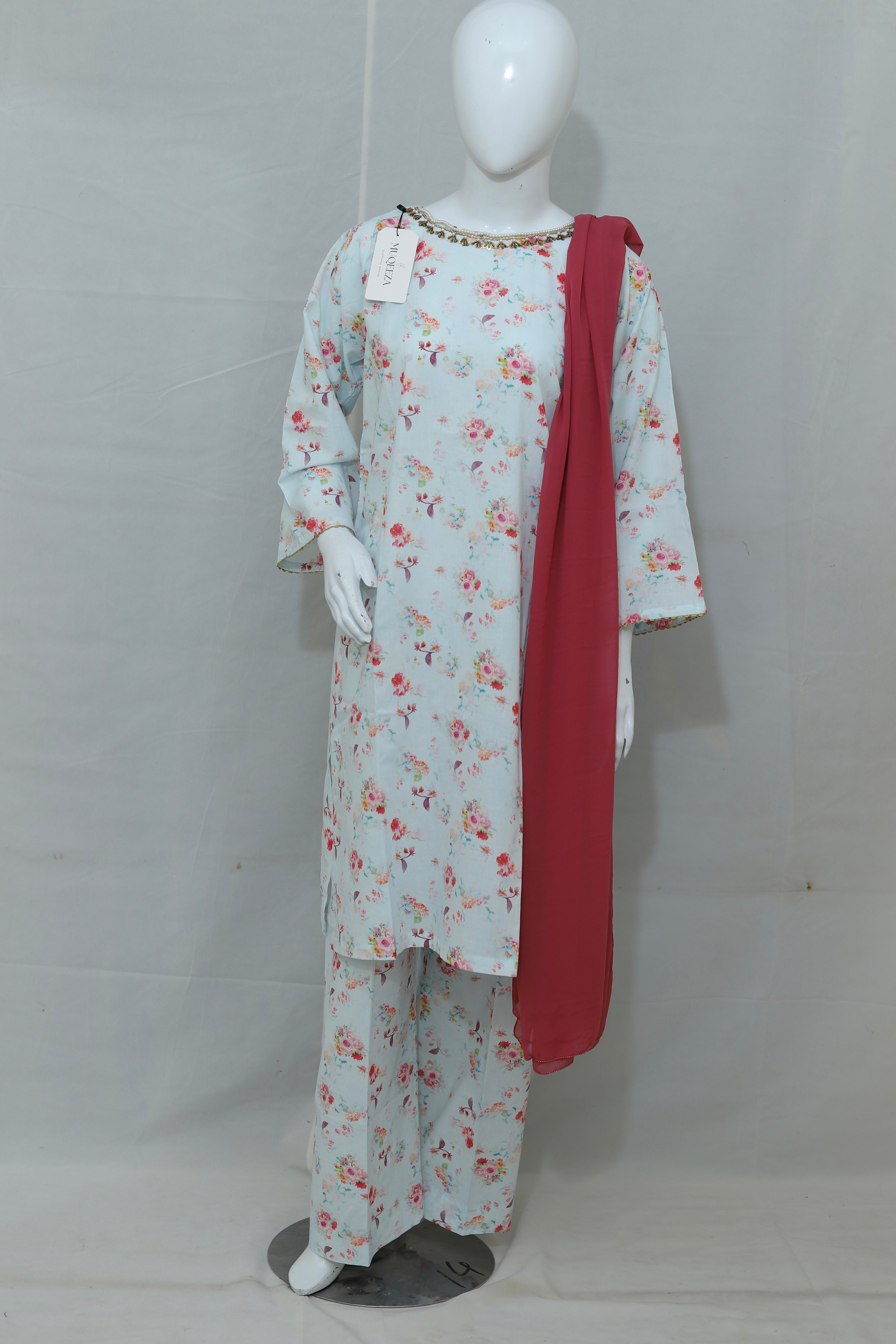 Stitched Printed Lawn Dress (2PC/3PC)