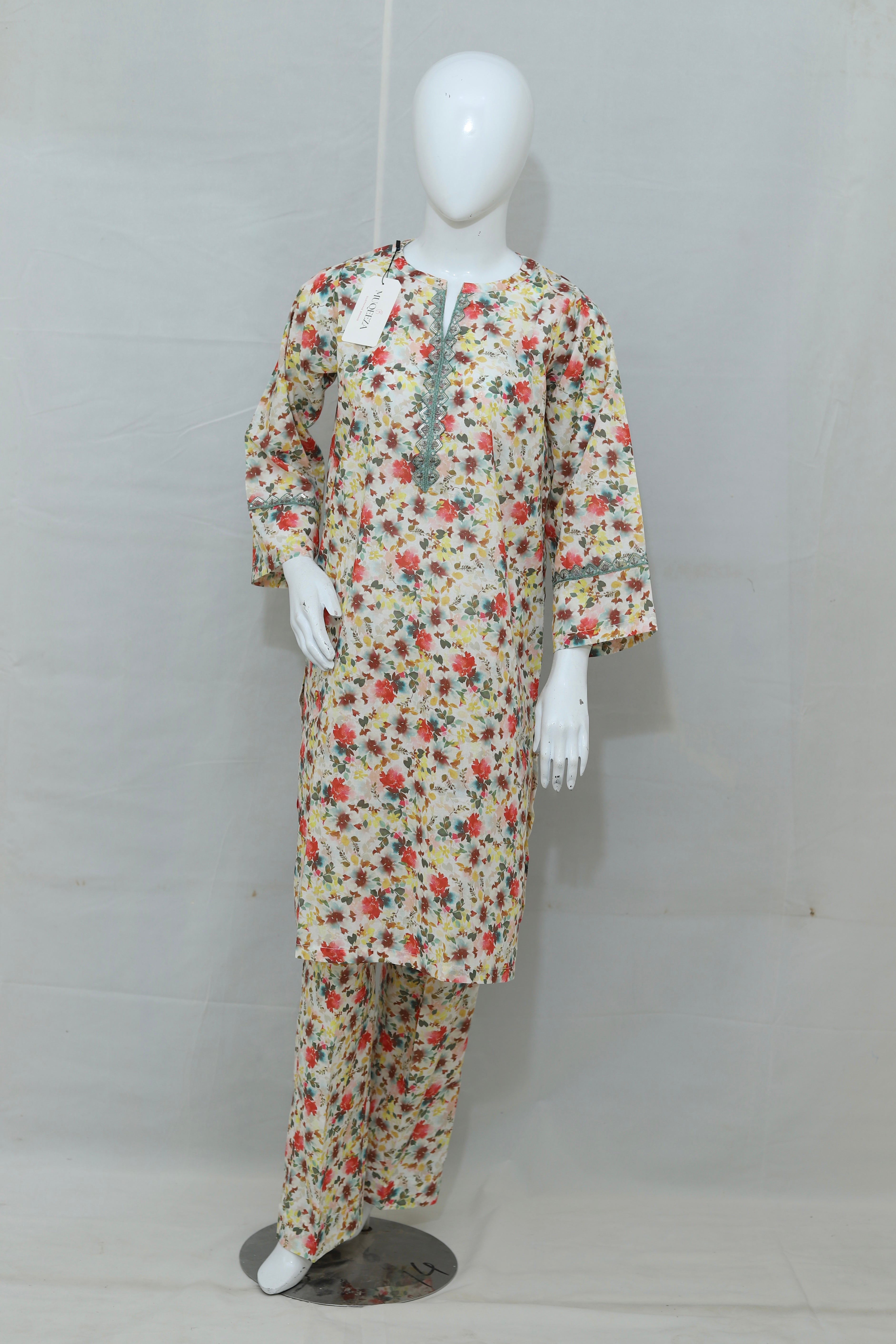 Stitched Printed Lawn Dress (2PC/3PC)