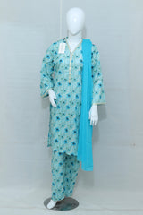 Stitched Printed Lawn Dress (2PC/3PC)