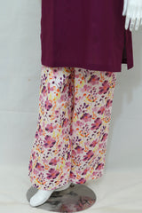 Stitched Lawn Dress With Shalwar