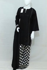 Stitched Printed Lawn Dress With Shalwar (2PC/3PC)