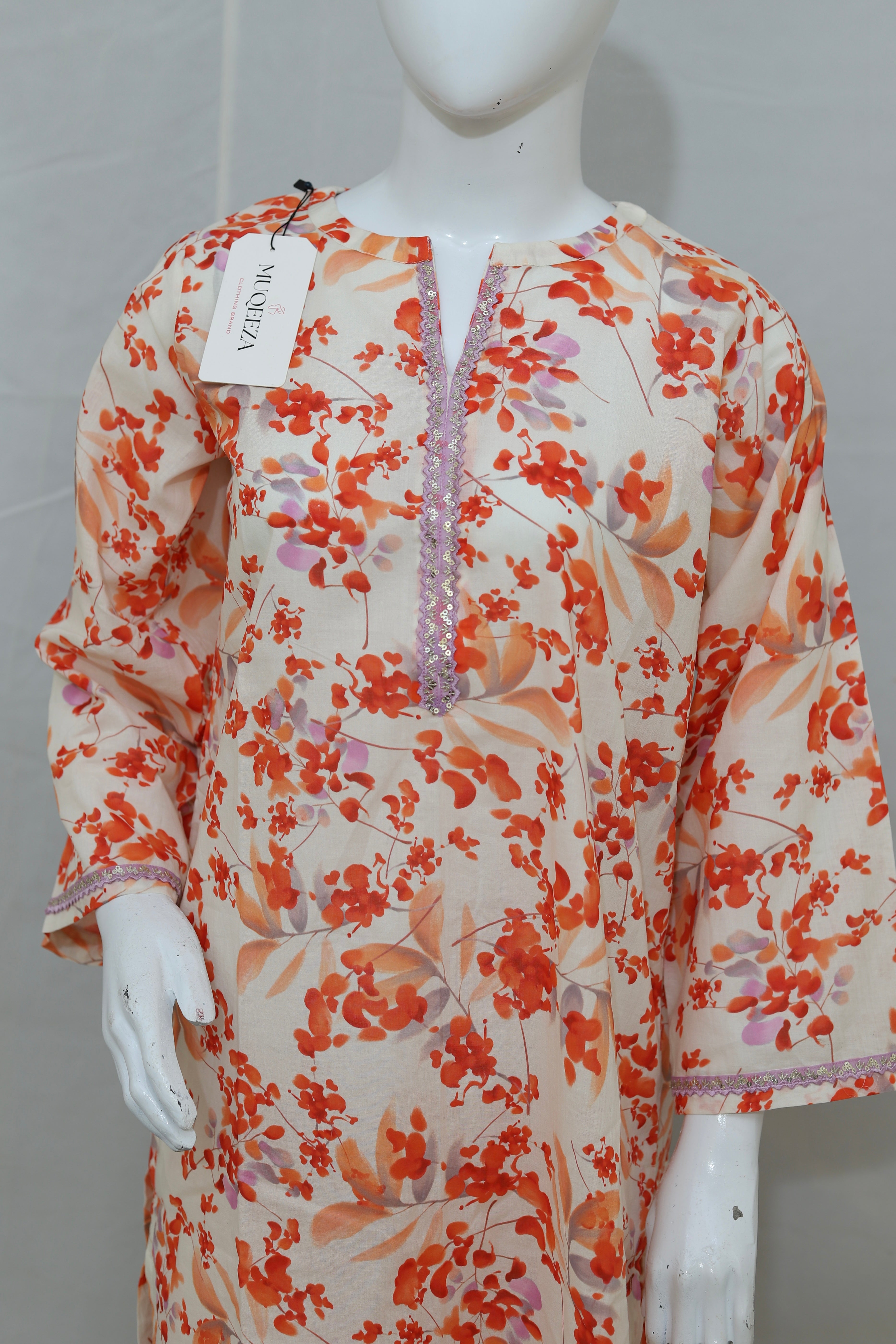 Stitched Printed Lawn Dress (2PC/3PC)