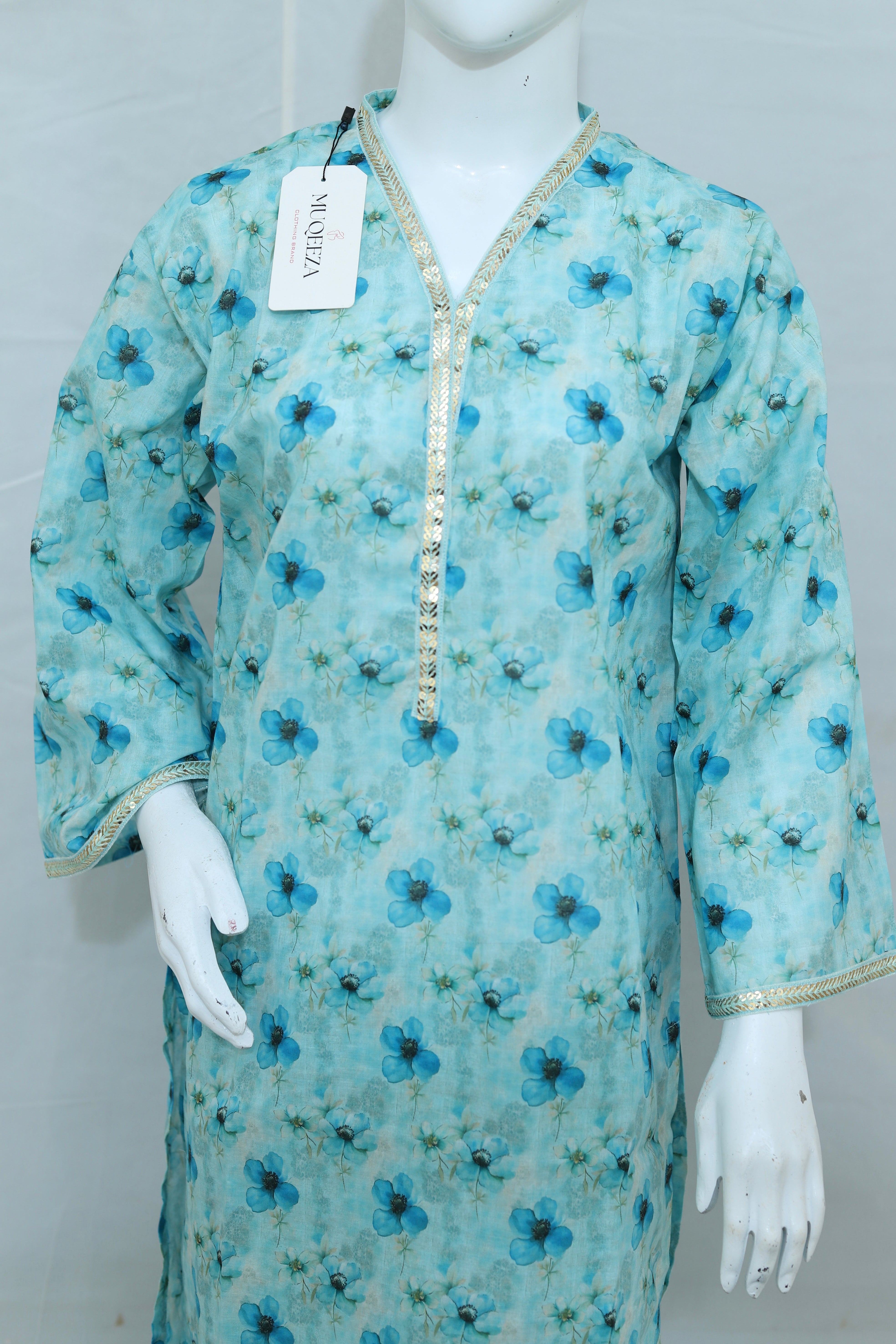 Stitched Printed Lawn Dress (2PC/3PC)