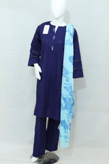 Stitched Lawn Dress (2PC/3PC)