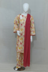 Stitched Printed Lawn Dress (2PC/3PC)