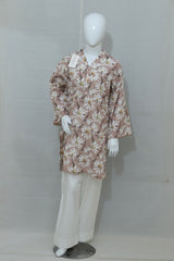 Stitched Printed Lawn Dress With Shalwar (2PC/3PC)