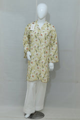 Stitched Printed Lawn Dress With Shalwar (2PC/3PC)