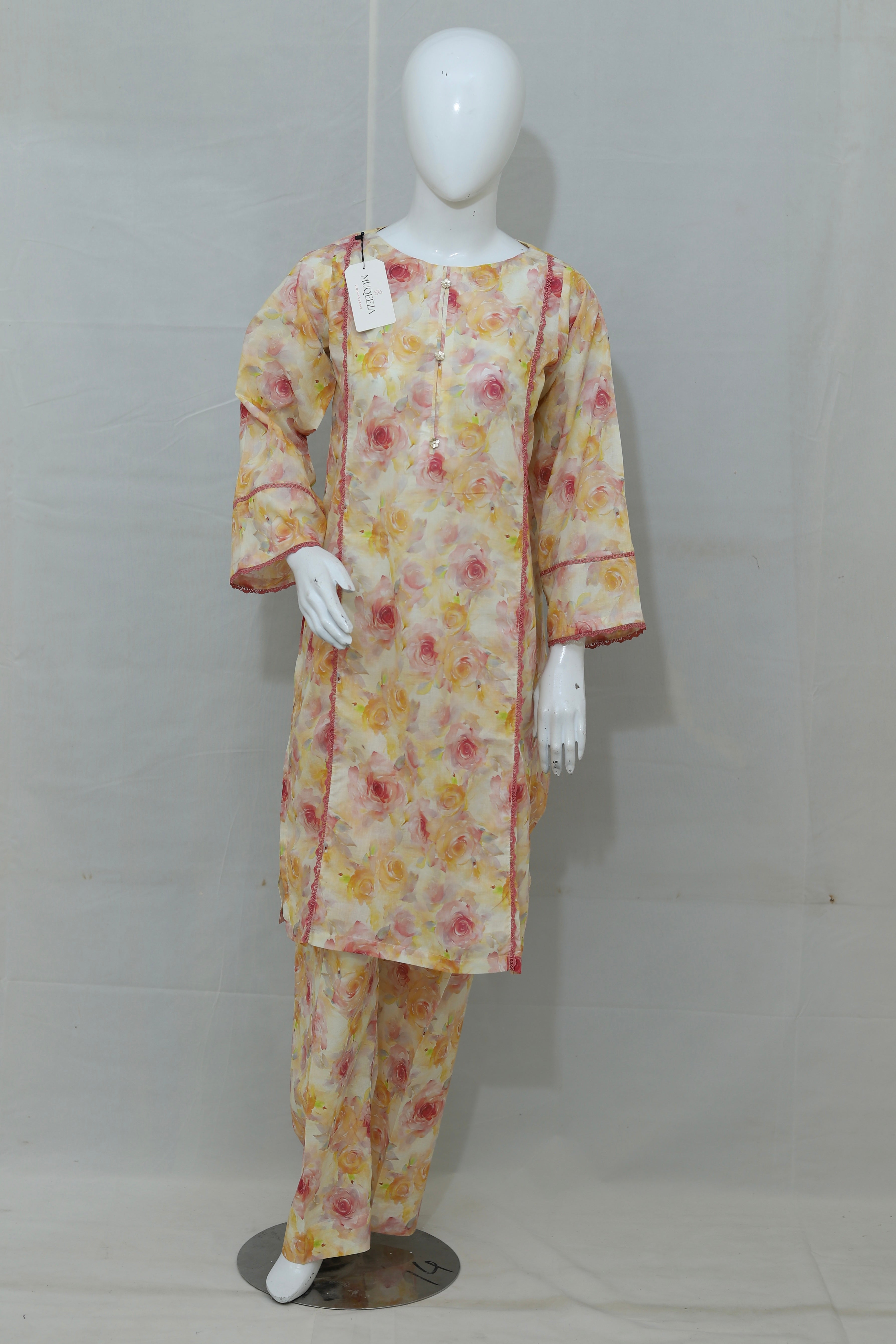 Stitched Printed Lawn Dress (2PC/3PC)