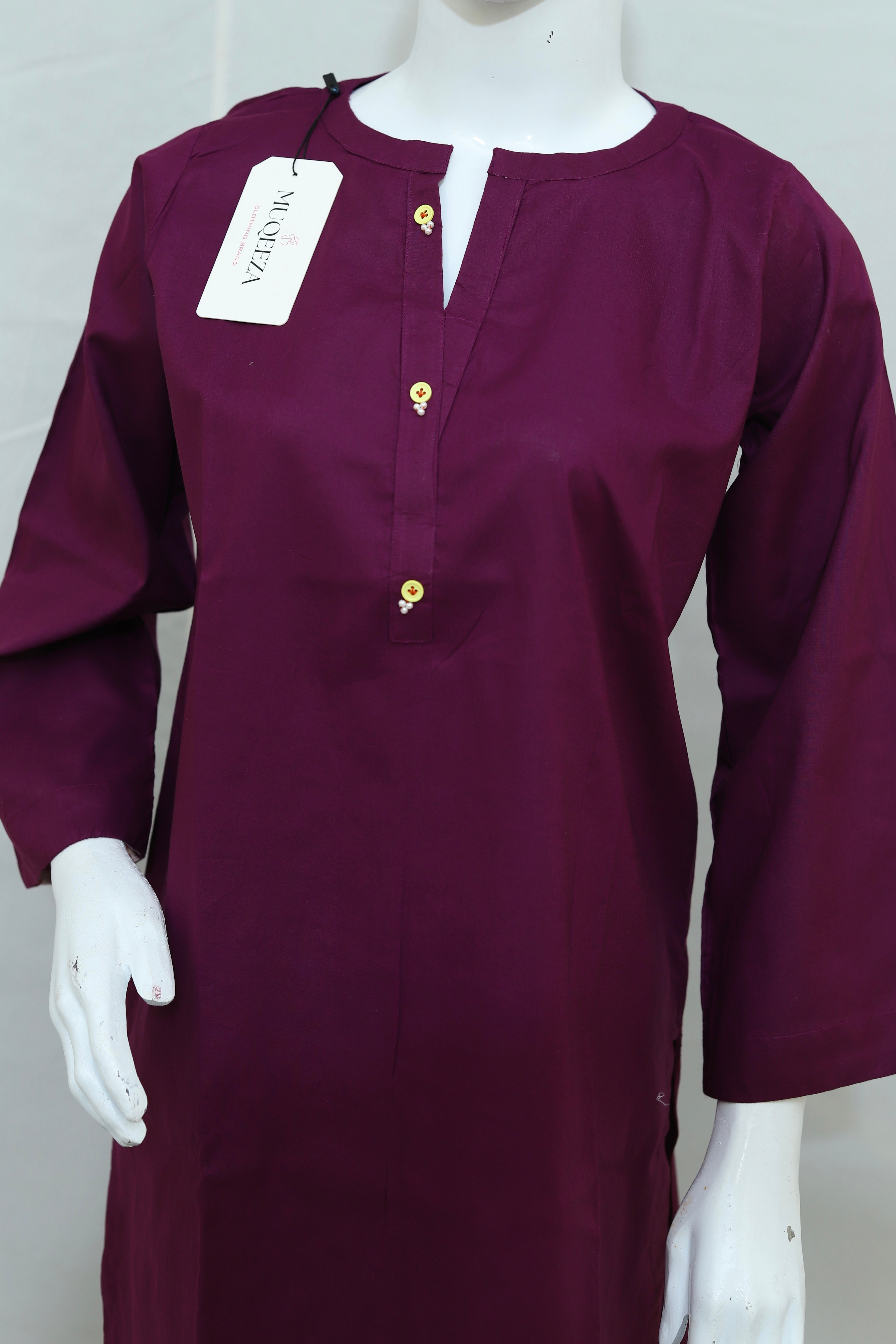 Stitched Lawn Dress With Shalwar