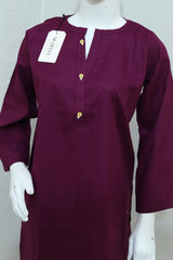 Stitched Lawn Dress With Shalwar