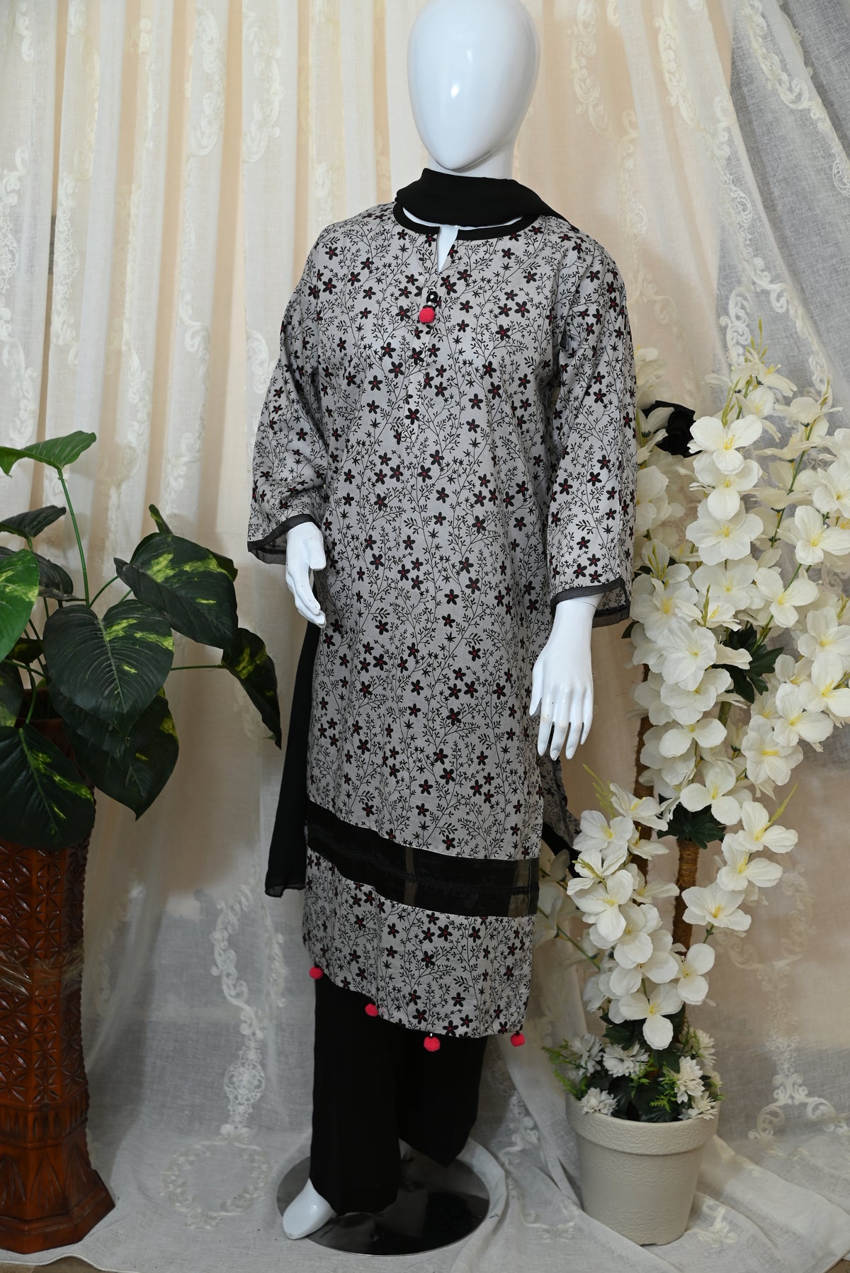 Stitched  Lawn Dress(2PC/3PC)