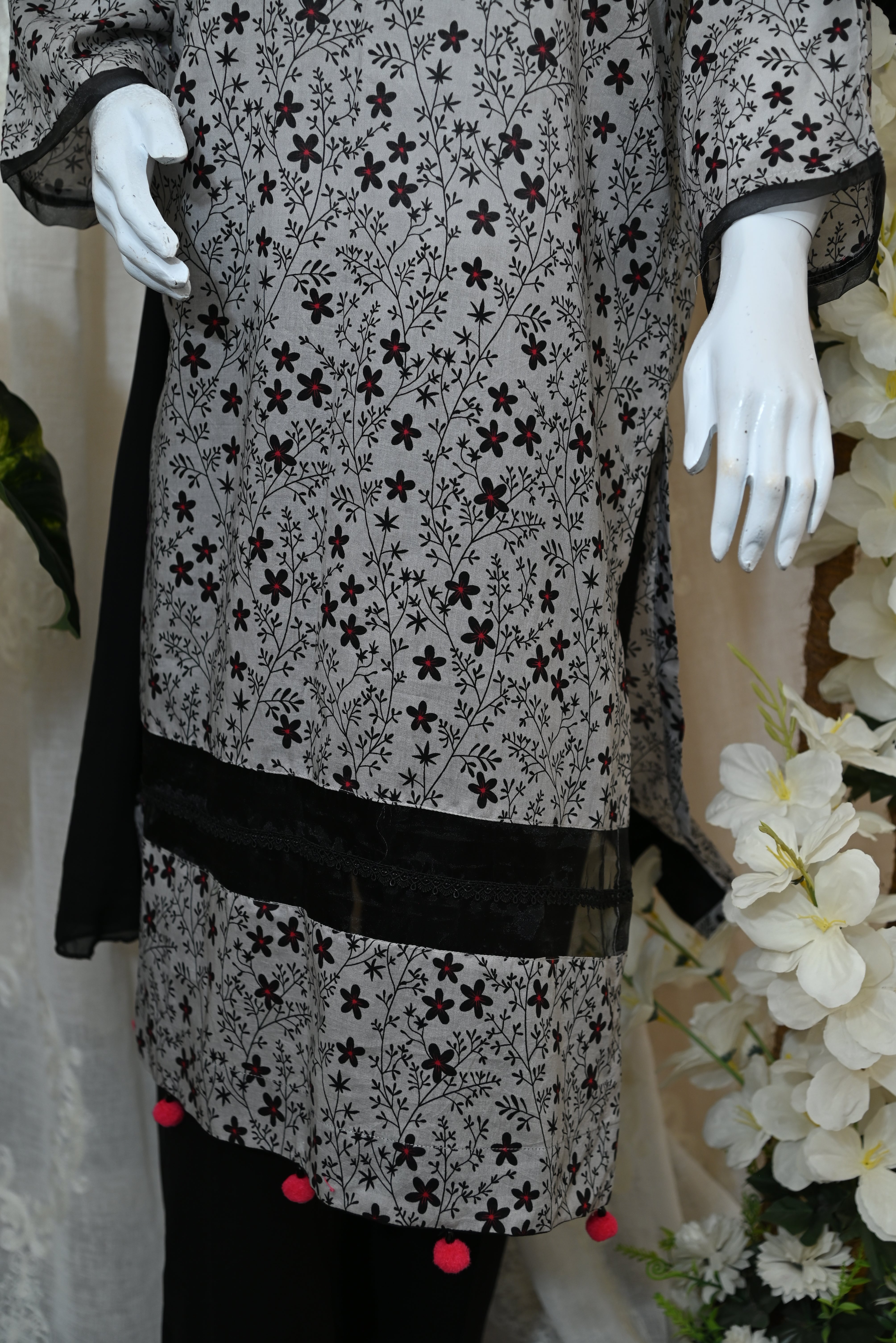 Stitched  Lawn Dress(2PC/3PC)