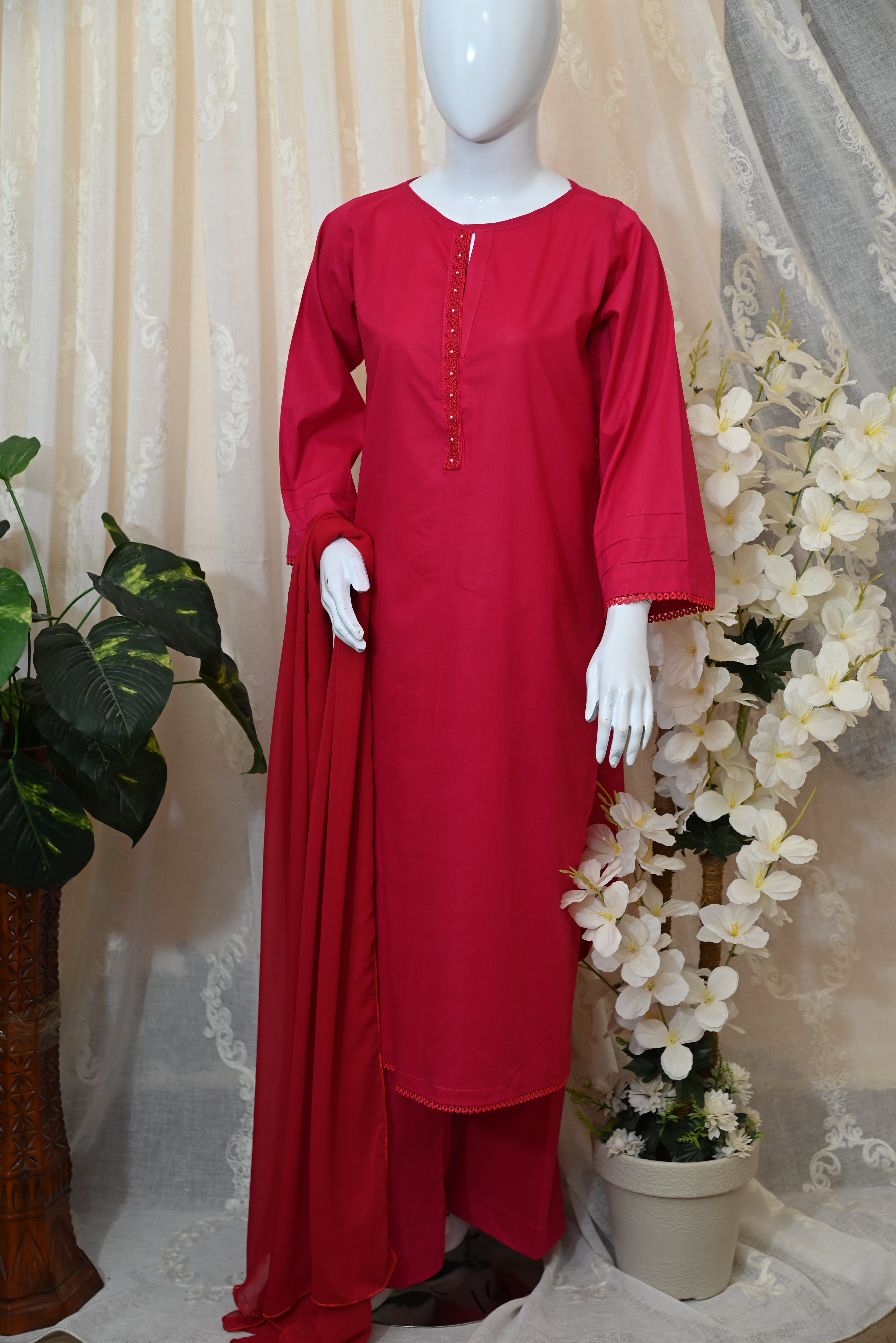 Stitched Lawn Dress (2PC/3PC)