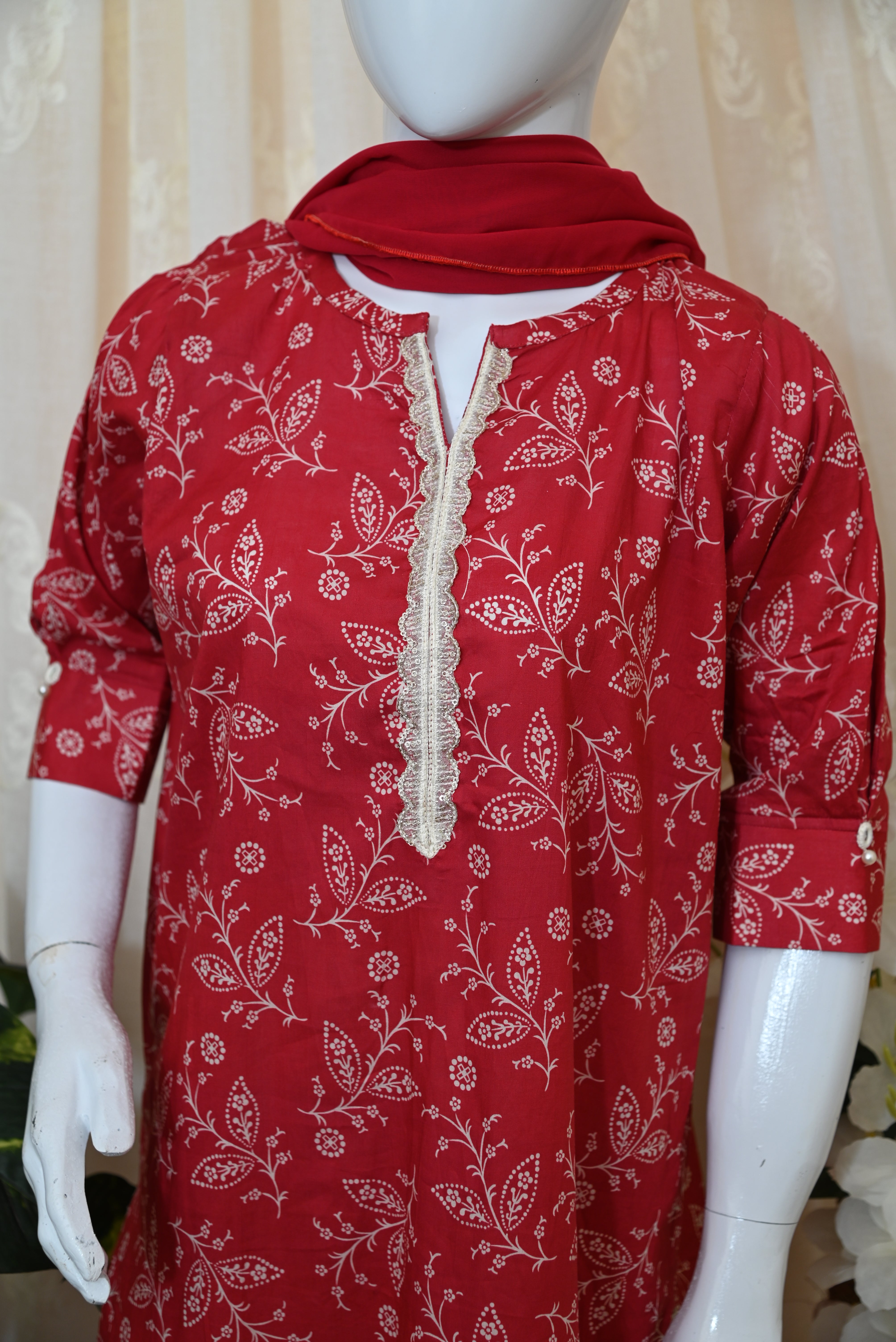 Stitched Lawn Dress (2PC/3PC)