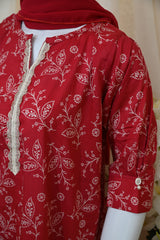 Stitched Lawn Dress (2PC/3PC)