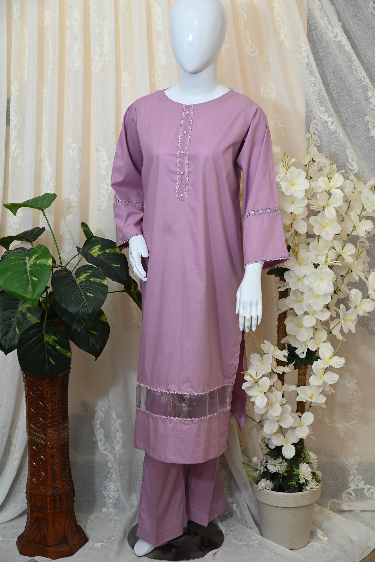 Stitched Lawn Dress (2PC/3PC)