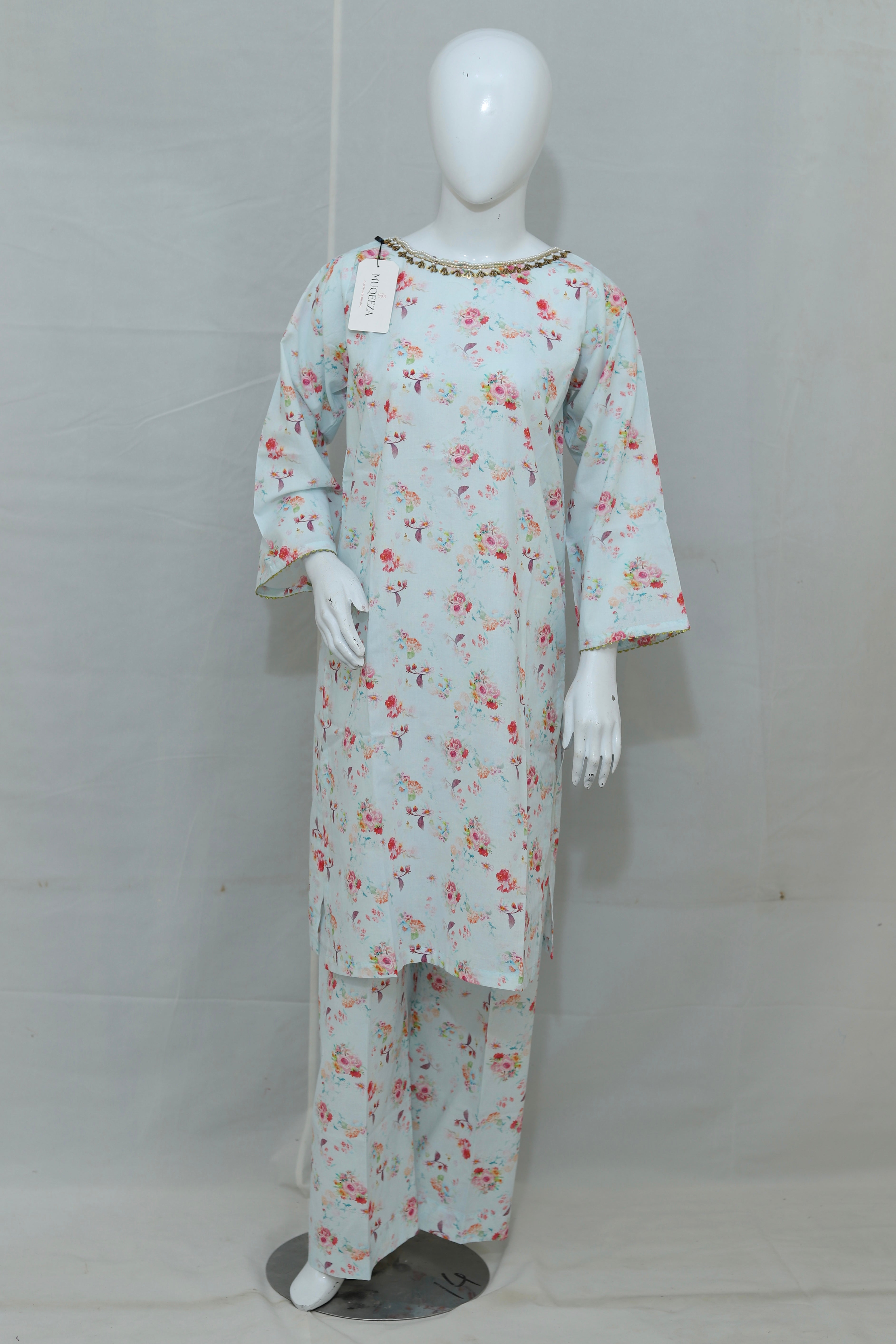 Stitched Printed Lawn Dress (2PC/3PC)