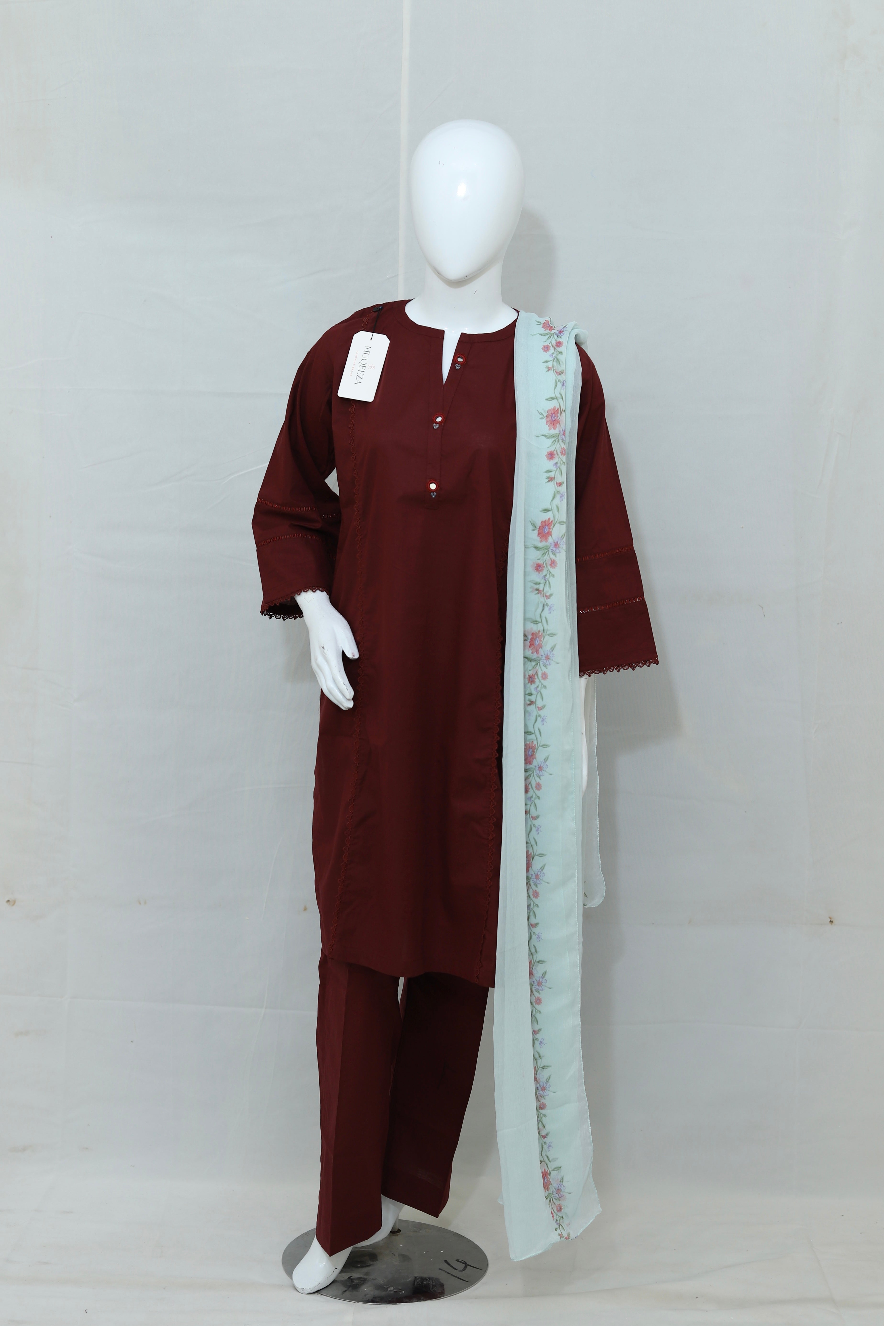 Stitched Lawn Dress (2PC/3PC)