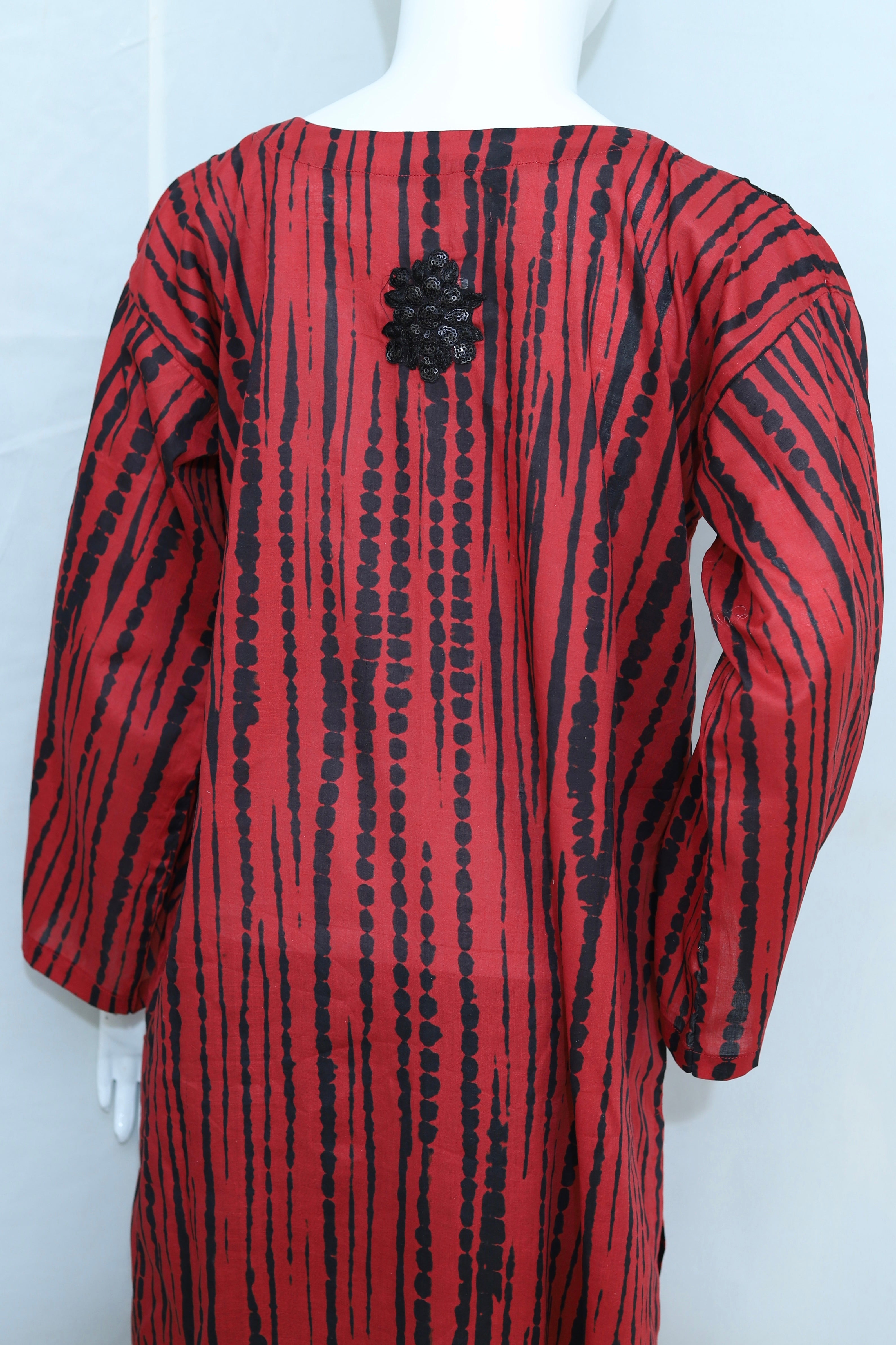 Stitched Printed Lawn Dress With Shalwar (2PC/3PC)