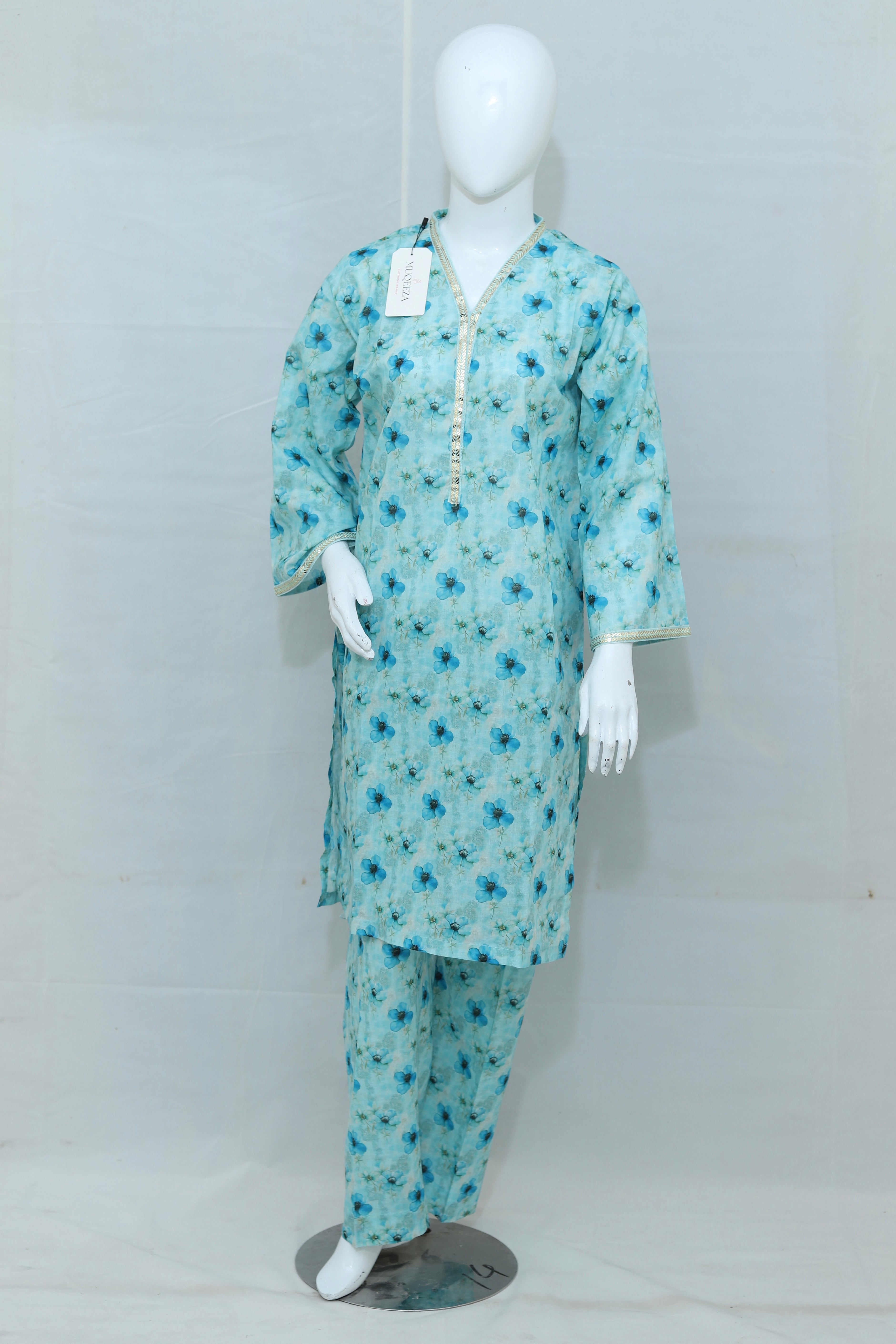 Stitched Printed Lawn Dress (2PC/3PC)